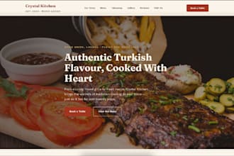 design a modern responsive website for your business