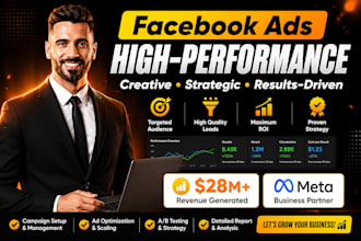 facebook ads campaign for lead generation and sales