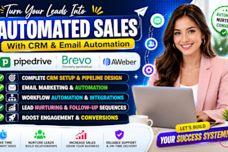 setup aweber brevo pipedrive crm automation email marketing automation