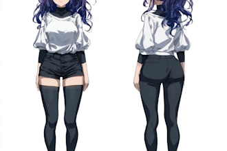draw a character in manga style