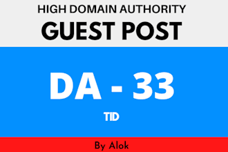 publish da33 niche guest blog post