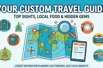 create a guide for your next destination