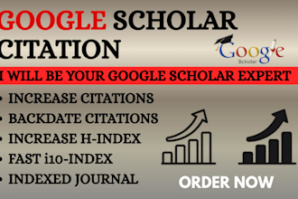 increase google scholar citation