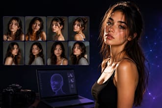 create consistent lora dataset for realistic ai character training