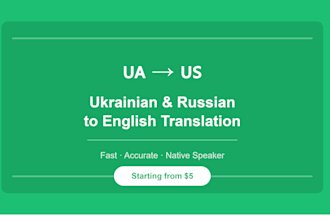 translate text from ukrainian or russian to english
