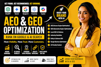 optimize your website for chatgpt, google ai, geminei with aeo GEO SEO