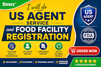 do us agent service and food facility registration
