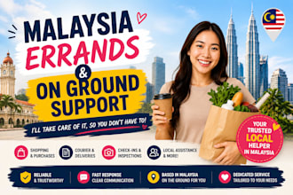 run your errands in kl and or pj malaysia