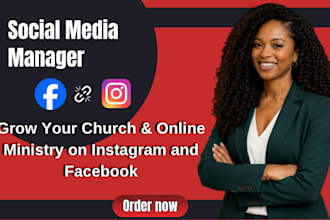 manage and grow your church and online ministries on instagram and facebook