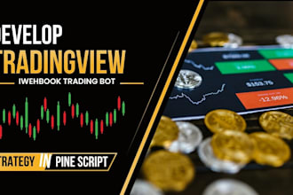 develop tradingview webhook crypto trading bot using pine script