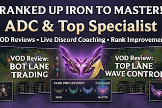 coach you in league of legends and help you climb