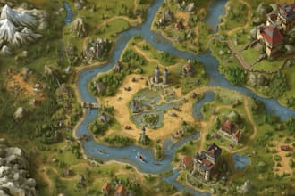 create fantasy dnd map