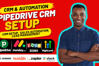 automate your marketing and ai agency with pipedrive CRM
