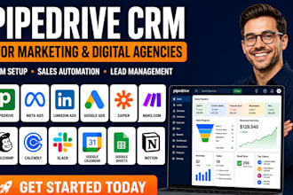 automate your marketing agency with pipedrive CRM