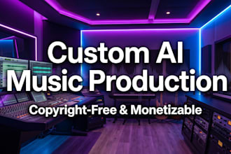create original  music, lofi beats, and background tracks for your content