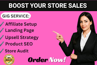 optimize gumroad store SEO affiliate market setup upsell strategy landing page