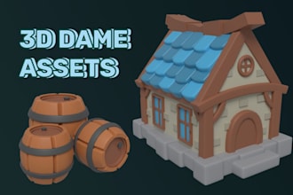 create professional stylized 3d assets for games