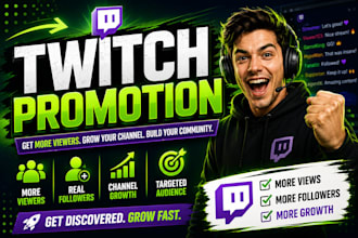 market your twitch channel to reach active gaming audiences