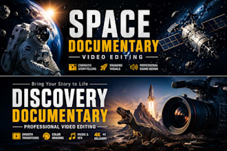 create space and discovery video documentary for your youtube