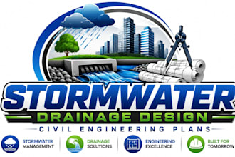 provide stormwater drainage design and civil engineering plans
