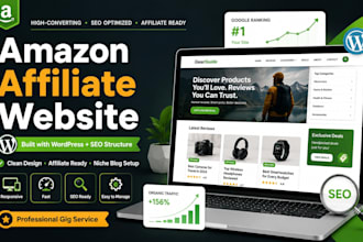 build an amazon affiliate website with wordpress and SEO structure