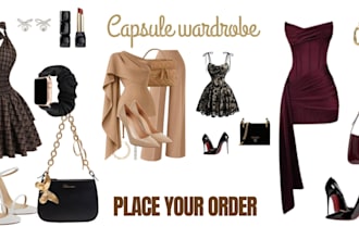create your capsule wardrobe with personalized outfits for your lifestyle