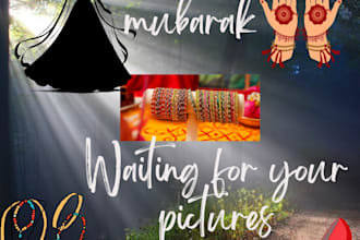 create custom chand raat eid social media post design