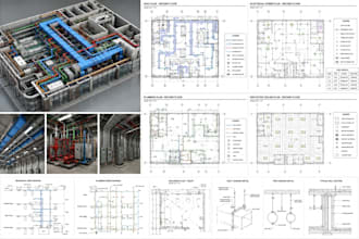 draft hvac, electrical, plumbing and mep engineering plans