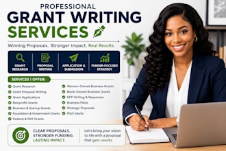 do small business grant writing grant proposal grant research, non profit grant