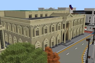 build custom minecraft survival map minecraft city map as your builder