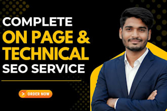 do complete on page and technical SEO for your wordpress site