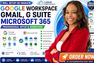 setup, migrate google workspace gmail g suite microsoft asap