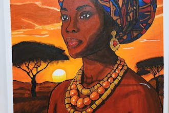 hight painting on canvas