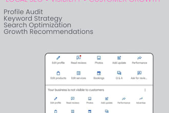 set up your google business profile and local SEO foundation