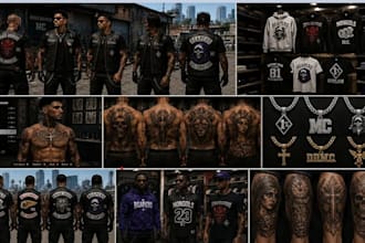 create custom full body tattoo for fivem