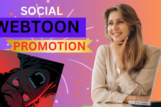 grow webtoon page, webcomic promotion and webtoon promotion to 7 platforms