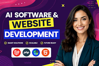 develop ai website, ai web application, ai saas app, ai software development