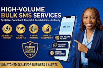 send bulk SMS marketing campaigns, SMS automation, and text message