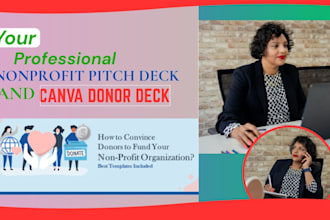 design a winning nonprofit pitch deck for grants and fundraising