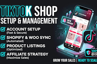 setup tiktok shop, manage tiktok shop, tiktok affiliate