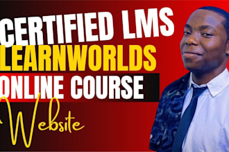 do custom online course learnworlds teachable elearning website, wordpress lms