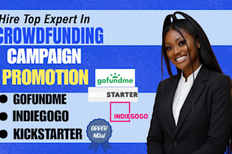 promote your gofundme kickstarter indiegogo campaign to executive director donor