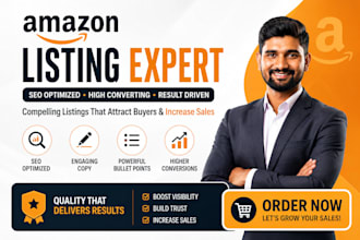 optimize your amazon listing for SEO and sales