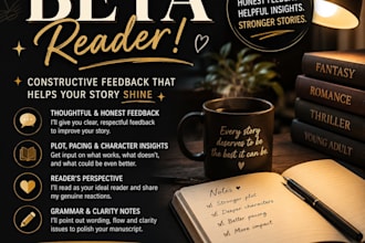 critically beta read your psychology self help or finance manuscript