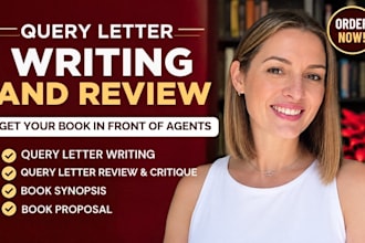 write a compelling query letter for literary agents