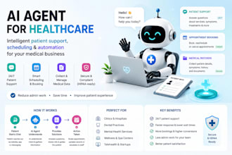 buld medical customer service ai agent