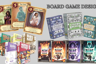 design your board game, card game, and tabletop game from scratch
