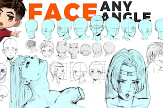 draw anime manga comic pages anime illustration webtoon art as your mangaka