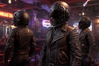 create realistic fivem kuttes, mc patches, and biker eup mods
