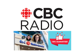 do viral promotion and professionally play your song on cbc radio station